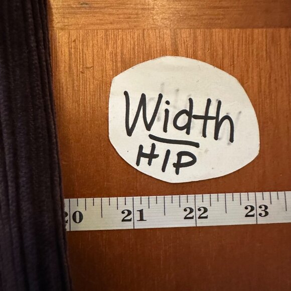 Vintage Carolina Colours Brown Corduroy Skirt Sz 12 Mid-Length - Picture 5 of 6